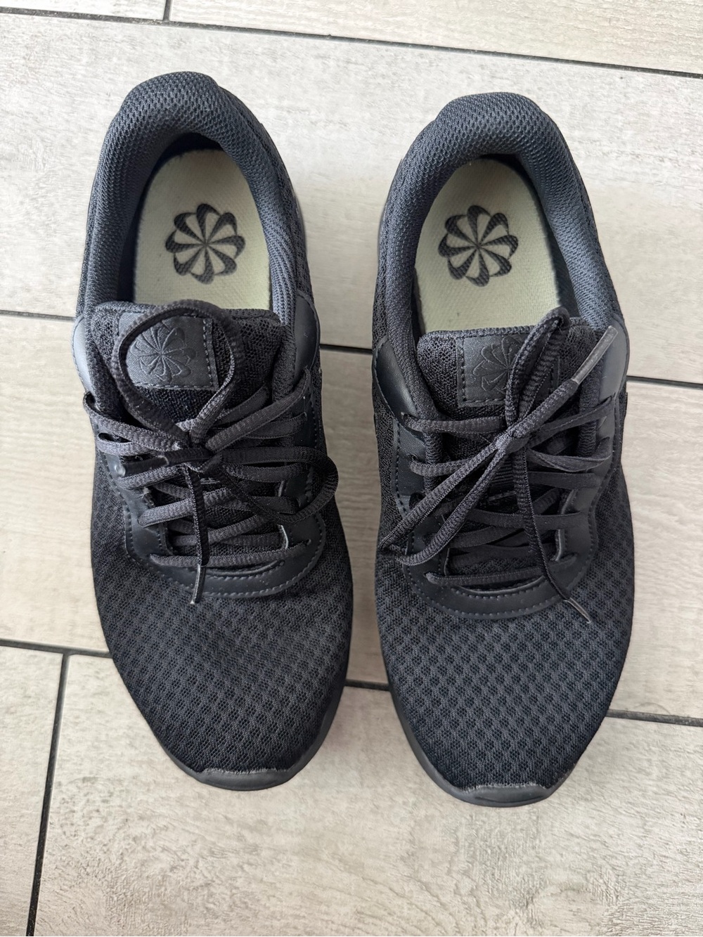 Nike Women's Black Mesh Running Sneakers